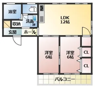 アペックス彩【1階】の間取り