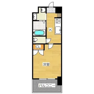 福岡県福岡市中央区高砂1【マンション】の間取り