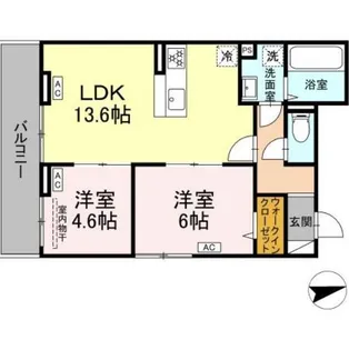 D Paina EgawaI【3階】の間取り