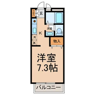 カーサ・セレーノ2【1階】の間取り