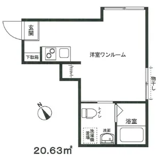 Brillark【3階】の間取り