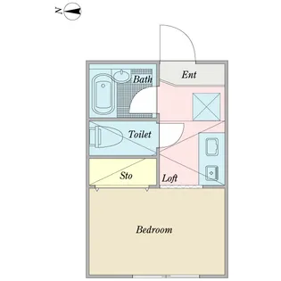 メゾン上星川【1階】の間取り
