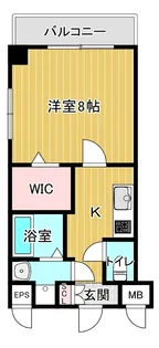 プロスペリタ野江【3階】の間取り