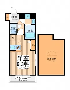 ルネス・グランドソレイユ【5階】の間取り