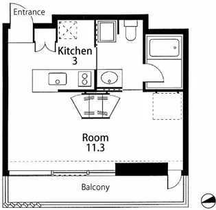 Villa Rondo【5階】の間取り
