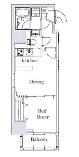 東京都千代田区岩本町1【マンション】の間取り