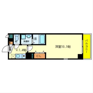 グッドハーベスト【8階】の間取り