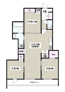L.ピソ【2階】の間取り