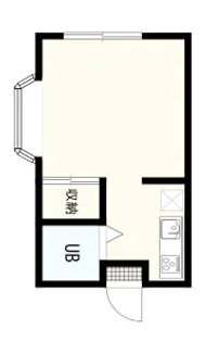 クレエ三山【1階】の間取り