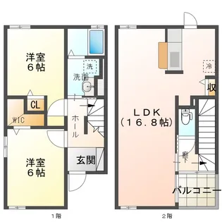 メゾン wakoの間取り