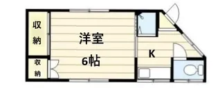 三木谷荘【2階】の間取り