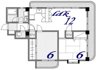 ハイツ光が丘【3階】の間取り