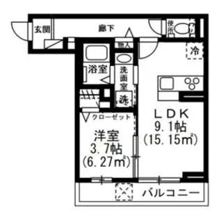 ラインハット・グランバニア ラインハット【3階】の間取り