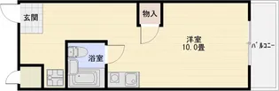 OMレジデンス柏原2【3階】の間取り