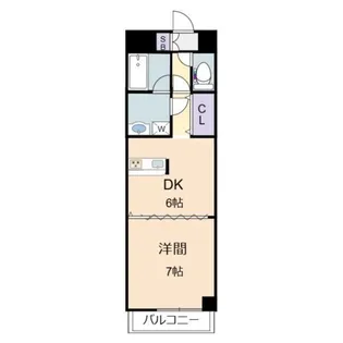 ルミエール青山8【5階】の間取り