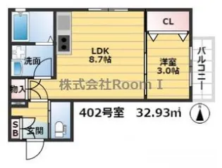 ラメール野田 旭化成ヘーベルメゾンHEBEL HAUS【4階】の間取り