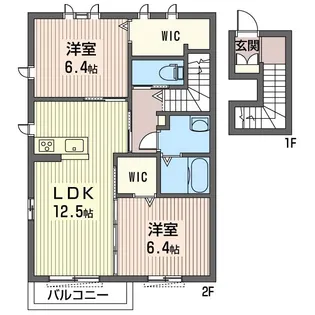 サングリーンベル【2階】の間取り
