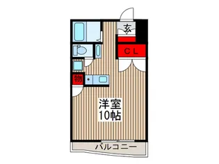 リブロス志木【3階】の間取り