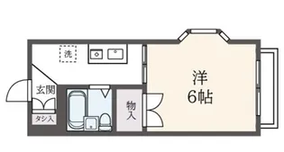ピエタテールゆりが丘【1階】の間取り