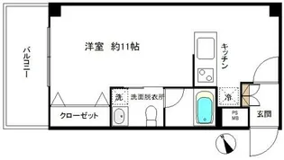 サンビューハイツ市ヶ尾【3階】の間取り