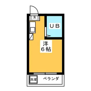 ハイツタバタ【1階】の間取り