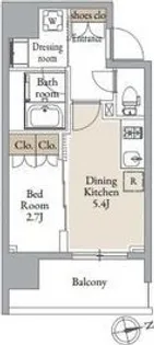 ドゥーエ仙台イーストIII【12階】の間取り