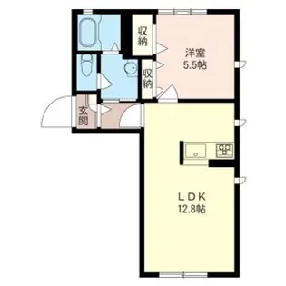 ポナールD【2階】の間取り