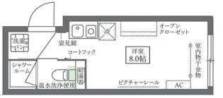 COCOCUBE練馬【2階】の間取り