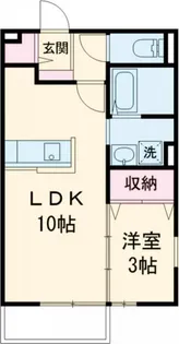 サンパレスE【1階】の間取り