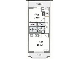 アビターレ上土狩【2階】の間取り