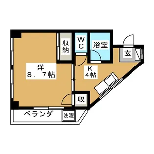 青木マンション【3階】の間取り