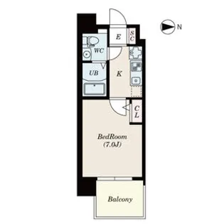 セレニテ三国プリエ【11階】の間取り