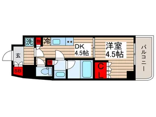 グランパセオ清澄白河II【8階】の間取り