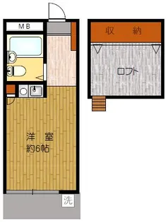 フェレシュテ洗足【1階】の間取り