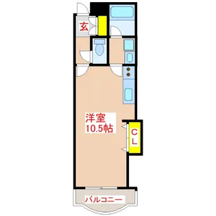 ピラール鴨池【1階】の間取り