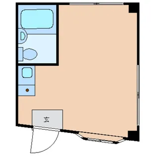 第134新井ビル【1階】の間取り