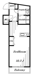 ヒルズ要町【3階】の間取り