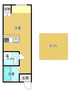 サンタムール【1階】の間取り