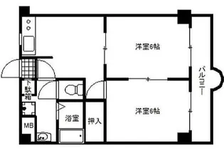 プレール東武練馬【3階】の間取り