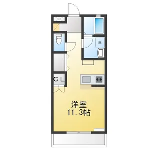 シャングリラ【1階】の間取り