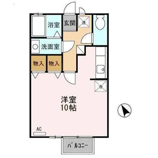 セジュール吹上【2階】の間取り