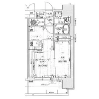 プレサンス栄フレイヤ【8階】の間取り