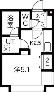 ピュア東彩館 VI【1階】の間取り
