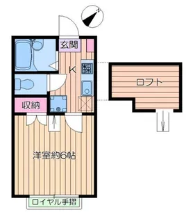 ルナベルーナ【1階】の間取り