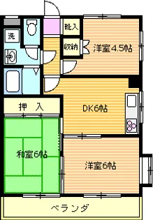 メゾン.ド.ブラーエ【2階】の間取り