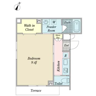 フォレ【1階】の間取り