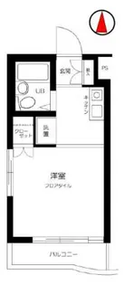 スカイコート新宿落合第4【1階】の間取り