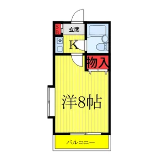 ノヴァ上池【1階】の間取り