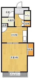 ハイツファンファン【2階】の間取り