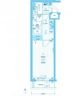MAXIV中板橋【2階】の間取り